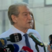 Berisha paraqitet në SPAK, lexon para mediave mesazhin që la aty për Altin Dumanin