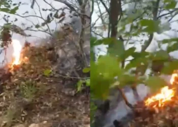Riaktivizohet zjarri pranë pikës doganore të Kapshticës, terreni i vështirë pengon punën e zjarrfikësve