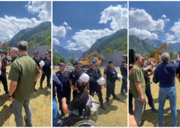 “Jam shtetas britanik, në ndërtesë ndodhet pasaporta e valixhja ime”/ Shembja e objekteve në Theth, turisti përplaset me efektivët