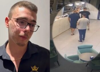 “Nxënës i shkëlqyer, punon për shpenzimet e maturës”/ Reagimi prekës i mësueses së kamerierit që u dhunua nga efektivi