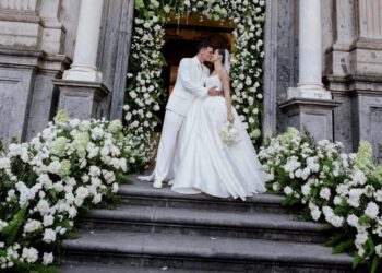 FOTO / Magji dashurie! Dasma përrallore e modeles shqiptare dhe futbollistit francez