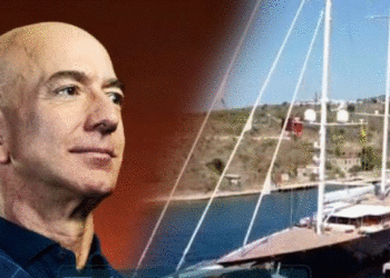 Video/ Jahti super luksoz i Jeff Bezos, “Koru” ankorohet në Sarandë