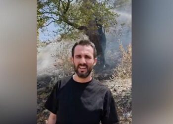 Ndihmoi për shuarjen e zjarreve në Delvinë, Lapaj-kritikëve: A jeni gati angazhoheni dhe ju?
