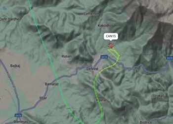 Zjarret në Delvinë, ndërhyn për herë të parë avioni ‘Canadair’ nga italia