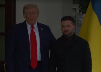 Zelensky mbërrin në Shtëpinë e Bardhë, pritet nga Donald Trump