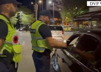 Bilanci i Rrugores së Vlorës: 26 shoferë të arrestuar gjatë gushtit! 110 gjoba për drejtim mjeti në efektin e alkoolit