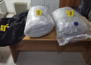 Thesin me drogë në kurriz për të kaluar në Kosovë, policia tenton ta ndalojë, por u nxjerr armën