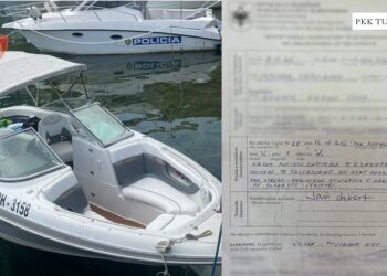 Kaloi vijën liqenore në mënyrë të paligjshme, bllokohet jet ski me 7 persona në bord në Tushemisht