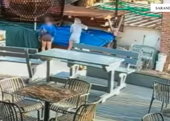 VIDEO / Turistet italiane kapen ‘mat’ duke vjedhur në Ksamil, Policia publikon pamjet