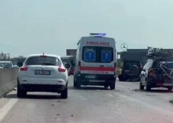 Aksident me katër automjete në Rubik-Fushë Milot, dy pasagjere të plagosura