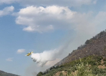 Zjarri në Mallakastër dhe Finiq, Mbrojtja: 2 avionë kanadezë dhe një i forcave kroate, ‘në luftë’ me flakët