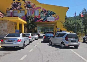 Fluks i shtuar në pikën kufitare në Kapshticë, katër sportele aktive