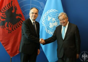 Begaj takohet me Sekretarin e Përgjithshëm të OKB-së, çfarë u diskutua mes tyre