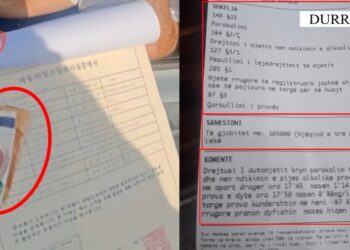 Tentuan të korruptonin policët që të shmangnin testin e alkoolit, e pësojnë shoferët në Durrës