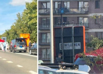 Dyshohet si vrasje mafioze, shqiptari në Belgjikë gjendet i varur në një tabelë në mes të autostradës