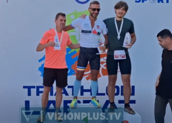 Edicioni i 13 i “Triathlon Labeat”, shpallen fituesit e garave në not, çiklizëm dhe vrapim
