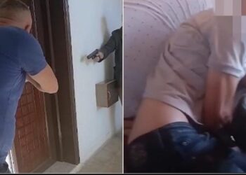 “Mos lëviz, në tokë…”/ Pranga 26 vjeçarit me rrezikshmëri të lartë, kërcënoi me jetë policin (VIDEO)