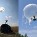Balonat blu mbi Rusi, arma misterioze ukrainase që i ka habitur të gjithë