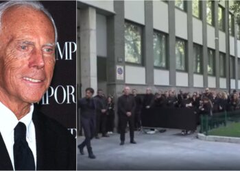 Funerali i Giorgio Armanit, qindra qytetarë në radhë për t’i dhënë lamtumirën e fundit