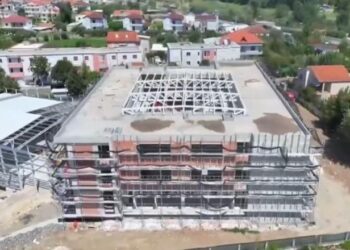 Ndërtimi i gjimnazit të ri ‘Sulejman Elezi’ në Laknas, Rama ndan pamjet: Do të mirëpresë 800 nxënës