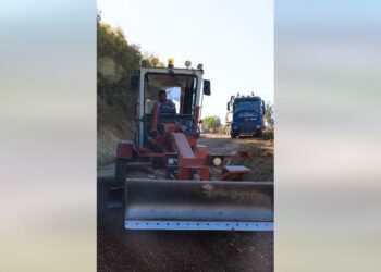 “Lidh Beratin me Gramshin dhe zhvillon turizmin”/ Rama ndan pamje nga punimet e rrugës Vodicë – Qafë Dardhë