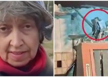 Kurthi që vrau 3 policë, dalin pamjet e gruas me molotov në dorë, hodhi në erë shtëpinë