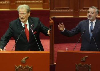 Debatet në Kuvend, Berisha-Klosit: S’i përgjigjem njeriut që ia vodhi bixhozi rininë, betohu që s’ke dosje në ‘SKAP’