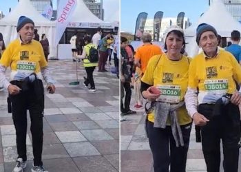 I moshuari merr pjesë në Maratonën e Tiranës/ 92-vjeçari nga Gjermania ‘shpirti’ i garës (VIDEO)