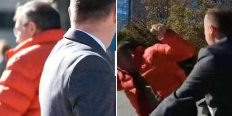 “Kujt i thua ‘rrens’? Të mbys”/ Publikohen pamjet kur deputeti i LDK sulmon fizikisht qytetarin në Kosovë (VIDEO)