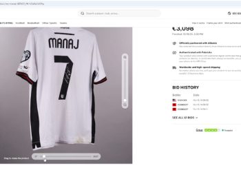 Shitet në ankand fanella e golit ndaj Serbisë