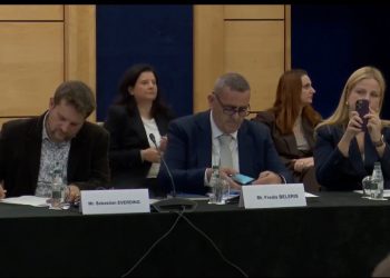 FOTO/ Fredi Beleri i pranishëm në mbledhjen e Komitetit të Stabilizim Asocimit BE-Shqipëri