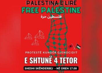 Sot marshim në Tiranë, sensibilizim për situatën në Gaza