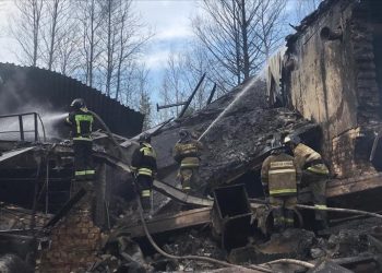 Shpërthim i fuqishëm në fabrikën ushtarake në Rusi, raportohet për 12 viktima