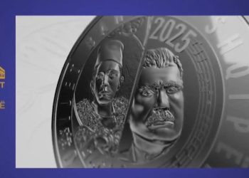 Guvernatori Sejko prezanton monedhën e re për 100 vjetorin e Bankës së Shqipërisë