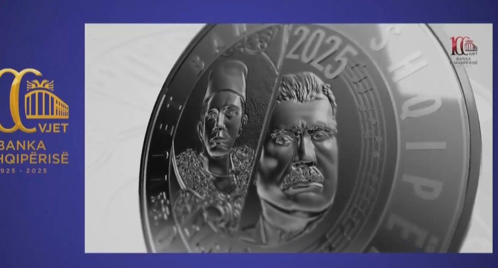 Guvernatori Sejko prezanton monedhën e re për 100 vjetorin e Bankës së Shqipërisë