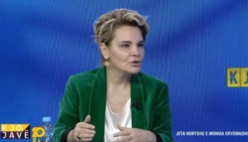 “Ka një tavolinë me 4 fytyra”/ Monika Kryemadhi sulmon PL-në: Mendojnë se bëjnë politikë duke…