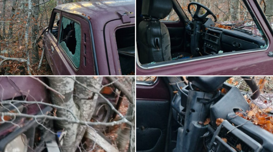 Avokati publikon pamjet e makinës së qytetarit të Kosovës që u rrëmbye nga Xhandarmëria e Serbisë