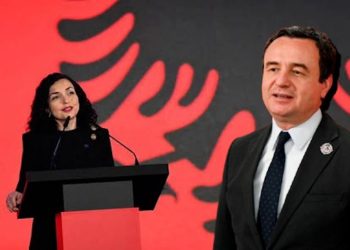 “Dy shtete, një komb, dy flamuj, një zemër”, Osmani dhe Kurti urojnë Pavarësinë