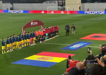 Shqipëria 0-0 Andorra/ Mbyllet pa gola pjesa e parë, Kuqezinjtë dominuan në pjesën më të madhe të lojës, por nuk arritën të shënojnë