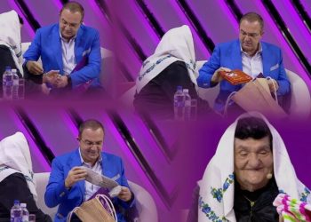 Çorape leshi e llokume… Diella surprizon Gjebrean me dhurata