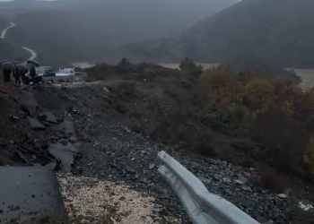 Natë e vështirë për Lezhën, prurjet dëmtojnë argjinaturën në Tale. Në Mirditë problem shembjet