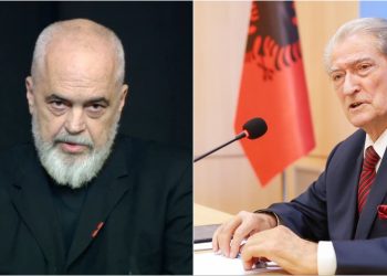 Fjalimi i Ramës në ceremoninë mortore të Fatos Nanos, reagon Berisha: Puthja e Judës