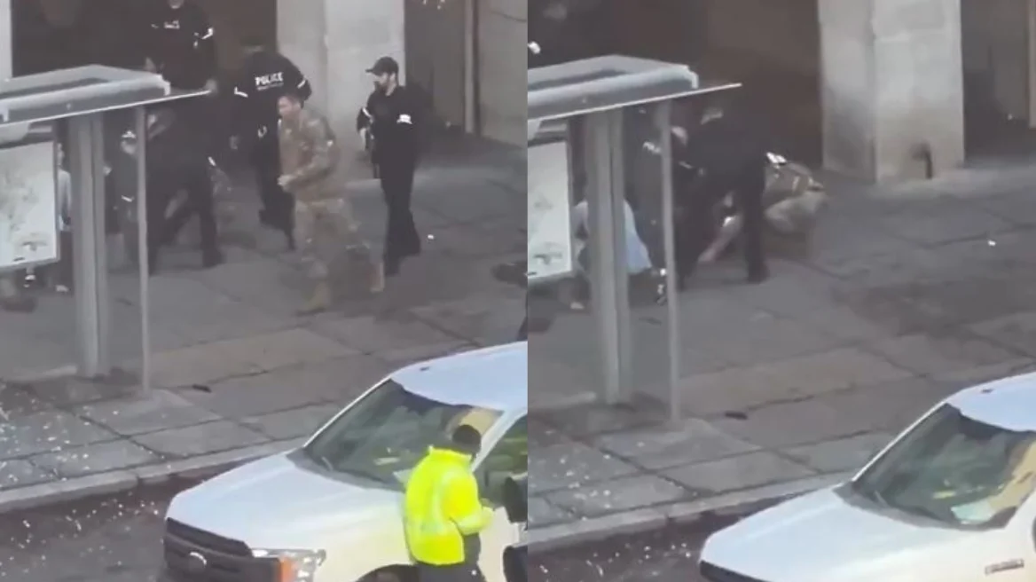 SHBA  zbrazi armën e zjarrit pranë Shtëpisë së Bardhë  autori i bëri rezistencë policisë  Videoja kur efektivët e neutralizojnë