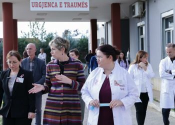 Spitali i Traumës në rikonstruksion| Ministrja Sala: Drejt një sistemi shëndetësor më cilësor