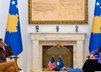 Pas shpalljes së zgjedhjeve më 28 dhjetor, Osmani takim me të ngarkuarën me punë të SHBA-së