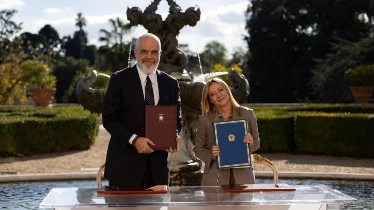  Italia  avokatja e Shqipërisë në BE   Rama intervistë për Corriere  Po presim paktin e ri europian për emigracionin