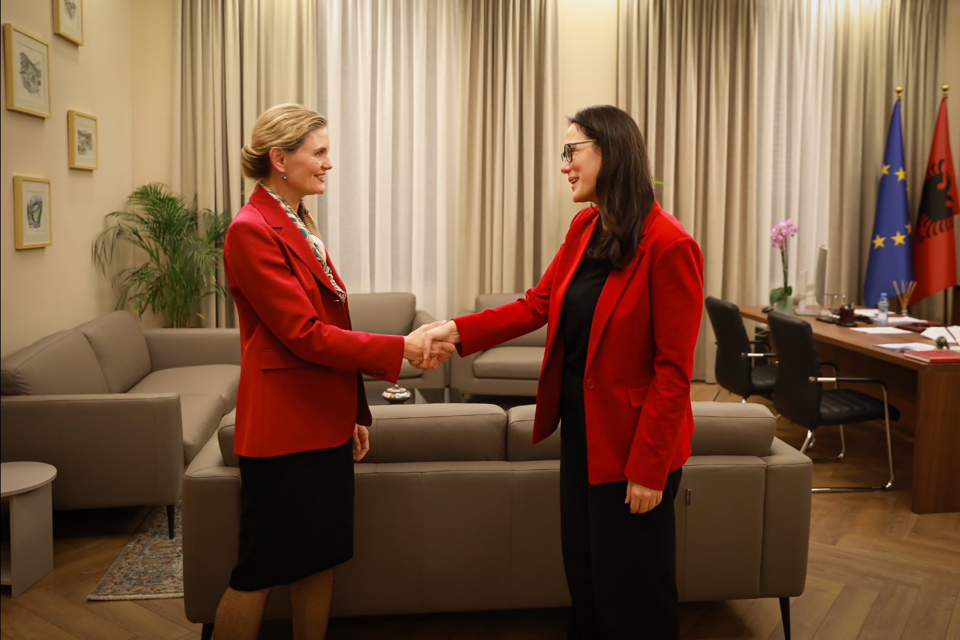 VanHorn takohet me ministren e Ekonomisë dhe Inovacionit  Delina Ibrahimaj  Ekspertizë amerikane për PPP