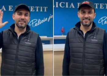 “Më proceduan penalisht!”/ Pas protestës Adriatik Lapaj shfaqet brenda Komisariatit të Policisë