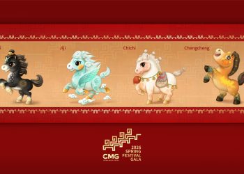 Publikohen maskotët e Galasë së Festës së Pranverës të CMG-së për Vitin e Kalit 2026