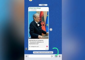 Flamur Noka nxjerr nga Whatsapp-i i grupit të Kryesisë së PD-së, Ervin Salianjin